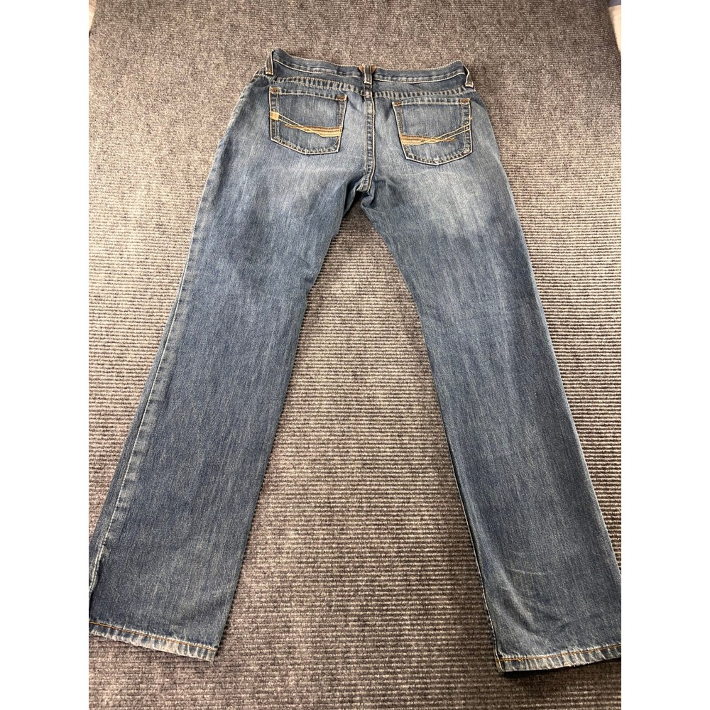 Ariat M-Series Mens Jeans 34x34 Blue Medium Wash Straight Leg Denim - Picture 8 of 13